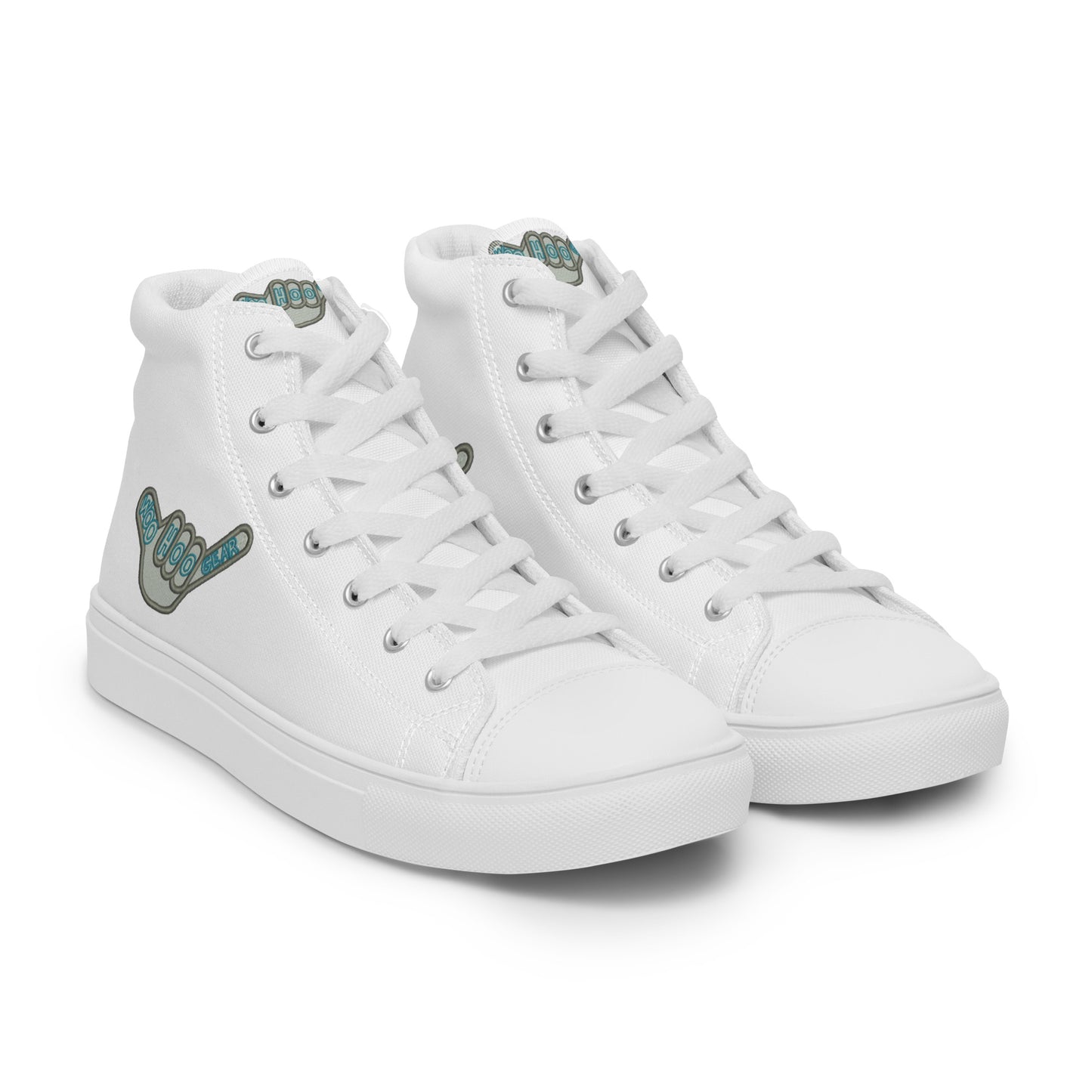 Men’s high top canvas shoes