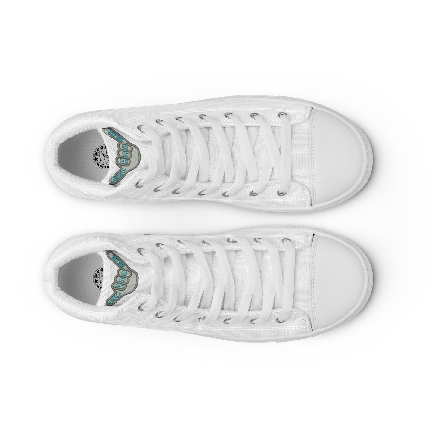 Men’s high top canvas shoes
