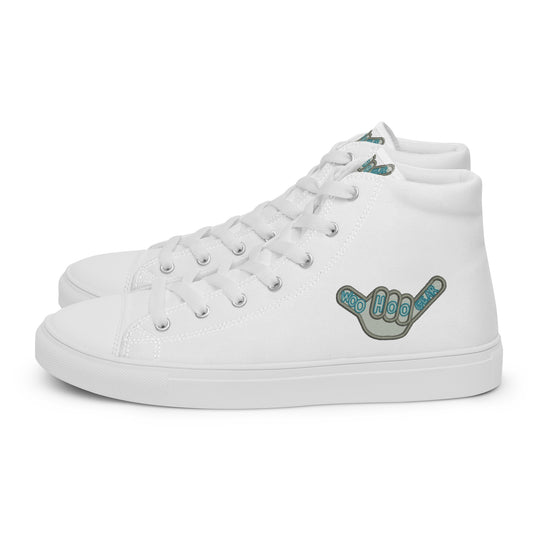 Men’s high top canvas shoes