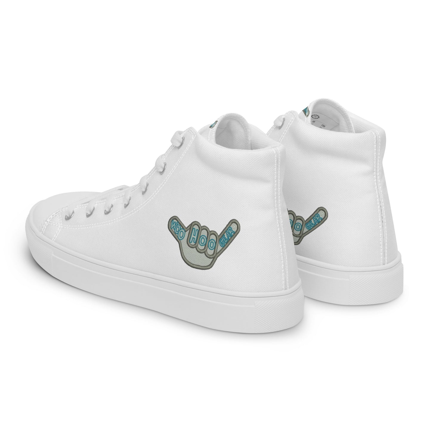 Men’s high top canvas shoes