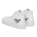 Men’s high top canvas shoes