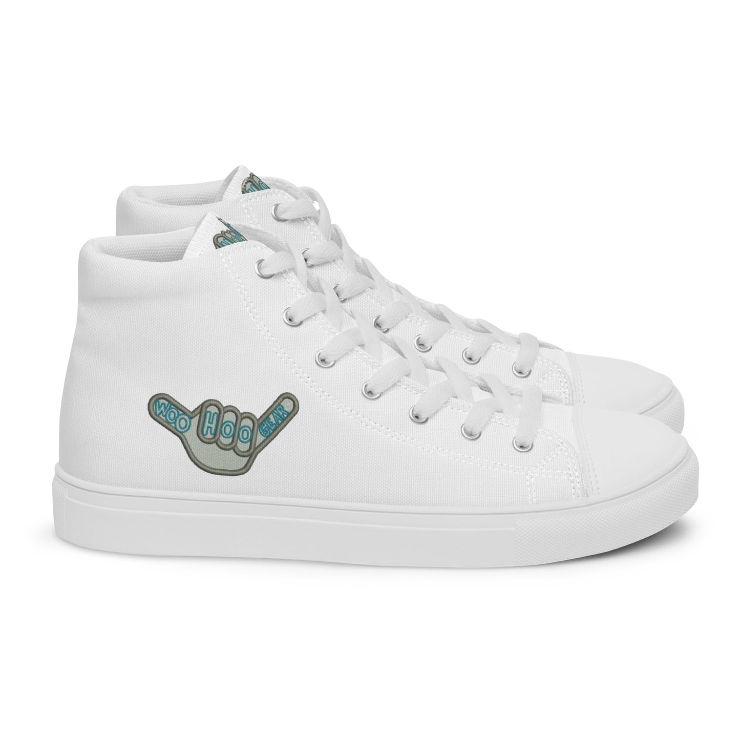 Men’s high top canvas shoes