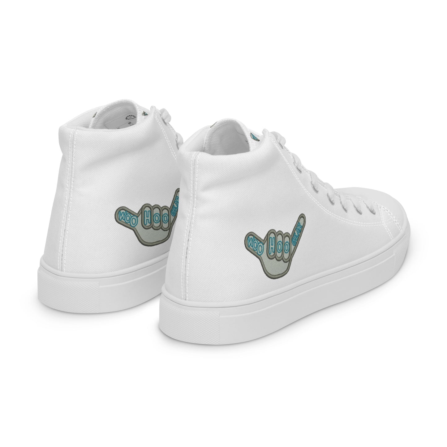 Men’s high top canvas shoes