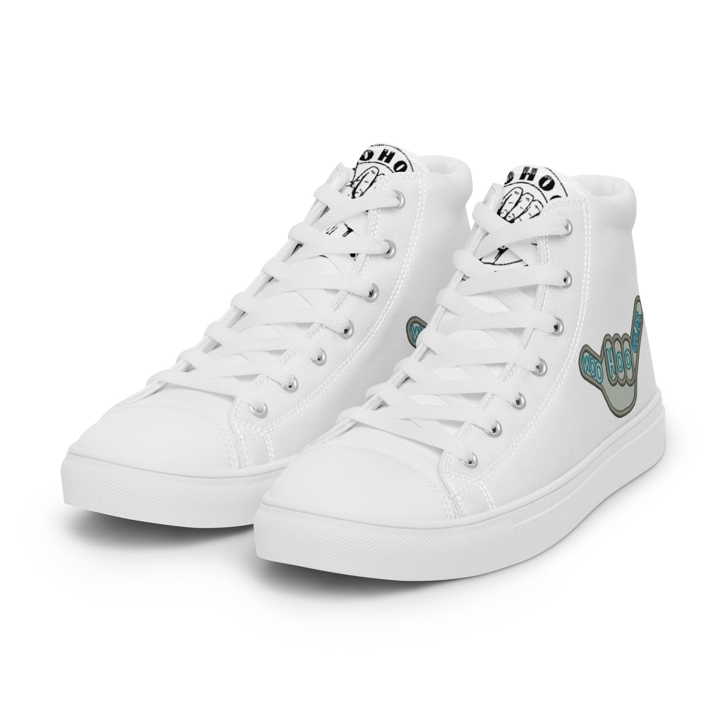 Women’s high top canvas shoes